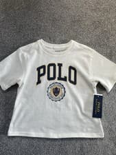 Image of Polo Ralph Lauren Kids Y6 Cotton T-shirt Short Sleeve, New With Tags