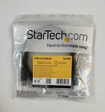 Image of StarTech.com USB 3.0 A to B 2m (6ft) Cable (USB3CAB2M)