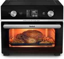 Image of Tefal Easy Fry Air Fryer Oven 20L Capacity 10in1 Functions Black FW605840