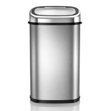 Image of Tower 58L Stainless Steel Sensor Bin