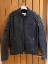 Image of Jack & Jones Men's Faux Leather Jacket Small