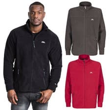 Image of Trespass Mens Bernal Heavyweight Full Zip Fleece Jacket