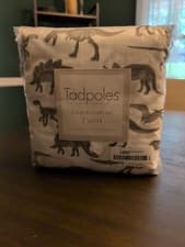 Image of Tadpoles 3 Piece Sheet Set Twin Dino X-ray Design  100% Polyester New