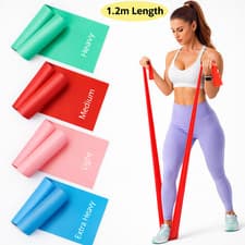 Image of Physio Resistance Band Exercise Pilates Yoga Recovery Latex Strength Therapyband