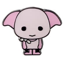 Image of Dobby Pin Badge Harry Potter Chibi Cute Character Official
