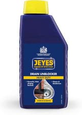 Image of Jeyes Drain Unblocker 1L Powerful Outdoor Drain Cleaner & Deodoriser Fluid