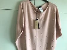 Image of James Lakeland Ladies Pink Jumper size S new with the tags