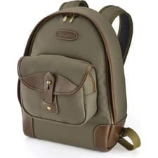 Image of Billingham 35 Rucksack - Sage FibreNyte / Chocolate Leather
