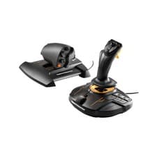 Image of Thrustmaster T-16000M FCS Hotas USB Joystick for Analogue MAC or PC Black Orange