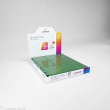 Image of Gamegenic - Sideloading 18-Pocket Binder Pages: (50 Pages Display) : Green : Dou