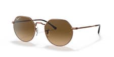 Image of Ray-Ban RB3565 Jack Polarised Sunglasses - Copper / Brown - Brand New In Box