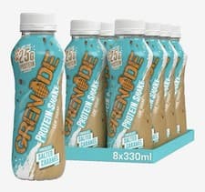 Image of Grenade Chocolate Salted Caramel Protein Shake 8x330ml High Protein UK Fast Post