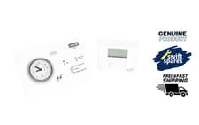 Image of Ideal Boilers Remote Frequency Vogue Mechanical Room Thermostat White 208912