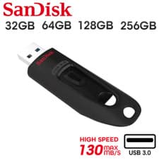Image of SanDisk Ultra USB 32GB 64GB 128GB 256GB 3.0 Flash Pen Drive Memory Stick Backup