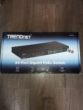 Image of TRENDNET TPE TG240G POE SWITCH, 24 PORT GIGABIT POE