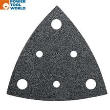 Image of Fein 63717112045 80mm 120 Grit Sanding Sheets x5 Pcs