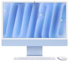 Image of 2024 Apple iMac All-in-One 24" M4 Processor 24GB RAM 512GB SSD 10‑Core GPU Blue