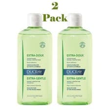 Image of 2 Pack - Ducray Extra-Gentle Dermo-Protective Shampoo 400ml each