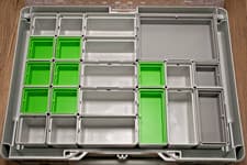 Image of Festool Systainer³ Organiser SYS3 ORG  Compatible - HALF Bins  - Multi Listing