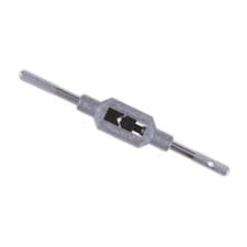 Image of 1/16-1/4" M1-M8 Adjustable Tap Wrench Steel Body German Standard Hand Tool