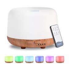 Image of Diffuser 300ML Classic Design Essential Oil Aroma Humidifier with Remote Control