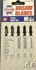 Image of Faithfull HSS Metal Cutting Jigsaw Blades Pack of 5 T118A FAIJBT118A