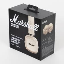 Image of MARSHALL MAJOR V WIRELESS BLUETOOTH 5.3 100 HOURS FOLDABLE HEADPHONES CREAM