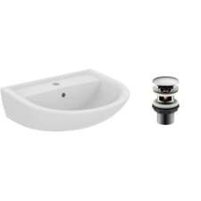 Image of Armitage Shanks Sandringham 21 Washbasin 55 cm 1 Tap Hole with Overflow E894901
