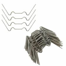Image of Greenhouse Glazing STAINLESS STEEL Clips W / Z Glass Clips Spring Wire Spares !!