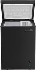 Image of Cookology 142L Chest Freezer & Chiller Suitable for Garages - Black CCFZ142BK