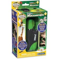Image of Brainstorm Toys Kids Outdoor Adventure Microscope – Small Portable Microscope