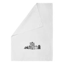 Image of 'Cactus Plants' Cotton Tea Towel / Dish Cloth (TW018736)