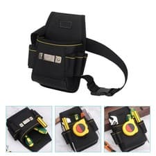 Image of Tool Waist Bag Canvas Material With Multiple Compartments For Handyman
