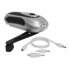 Image of Sealey Wind-Up Torch 3 LED Rechargeable AK3305