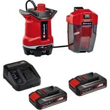 Image of Einhell GE-DP 18/25 Li 18v Cordless Dirty Water Pump 7500 l/h 2 x 2.5ah Li-ion