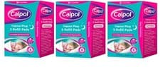Image of Calpol Vapour Plug 5 Refill Pads - Lavender & Chamomile x 3 Pack of 5 Pads