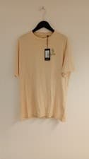 Image of Mens Luke 1977 Relaxed Fit T-shirt Small Ecru Brand New with Tags
