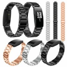 Image of Stainless Steel Replacement Wrist Band Bracelet Strap For Fitbit Inspire 3/2/ HR