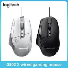 Image of Logitech G502 X Advanced Optical Mechanical Hybrid HERO Gaming Mouse Wired