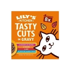 Image of Lily’s Kitchen Tasty Cuts in Gravy Complete Nutrition Cat Wet Food Multipack