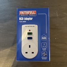 Image of Faithfull FPPRCD - Circuit - RCD Power Adaptor, SMALL