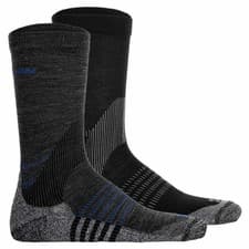 Image of Salomon Unisex Walking Socks, 2er Pack - X Ultra Access Crew, Sports Socks, Atm