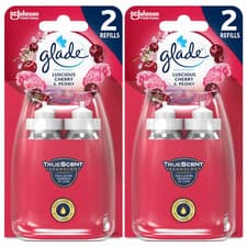 Image of Glade Sense & Spray Luscious Cherry & Peony Air Freshener Refill Duo Pack of 2