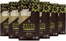 Image of Cafédirect Machu Picchu Organic Fairtrade Ground Arabica Coffee 200g Pack of 6