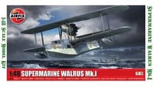 Image of 1:48 WWII Supermarine Walrus Mk.I scale model aircraft kit by Airfix