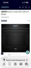 Image of Siemens HB976GMB1B Built In Single Oven Brand New - Unboxed