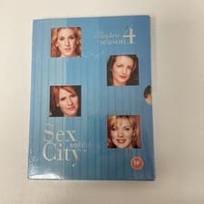 Image of Sex And The City Complete Season 4 *NEW & SEALED* DVD 521 Mins 18 Episodes