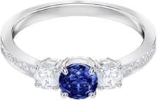 Image of Genuine Swarovski Crystal ATTRACT TRILOGY:RING RND CZSAP/RHS 55 5416152 Brand N