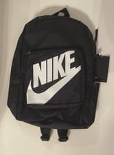 Image of NIKE Classic BACKPACK School BAG UNISEX BLACK WHITE - NWT