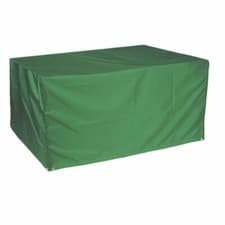 Image of Bosmere Protector 6000 6 Seat Rectangular Table Cover Dark Green 100 Waterproof